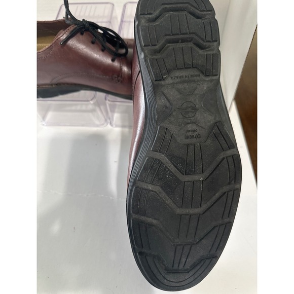 De la Rentis Shoes‎ Leather Oxfords Comfort Brown Lace Up Mens Size - Picture 5 of 7